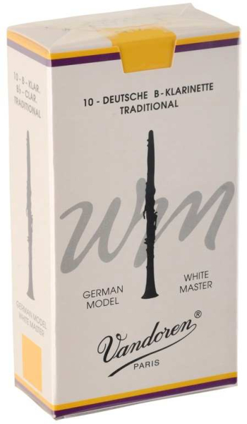 Blätter für B-Klarinette white Master Traditional - 10 Stk.